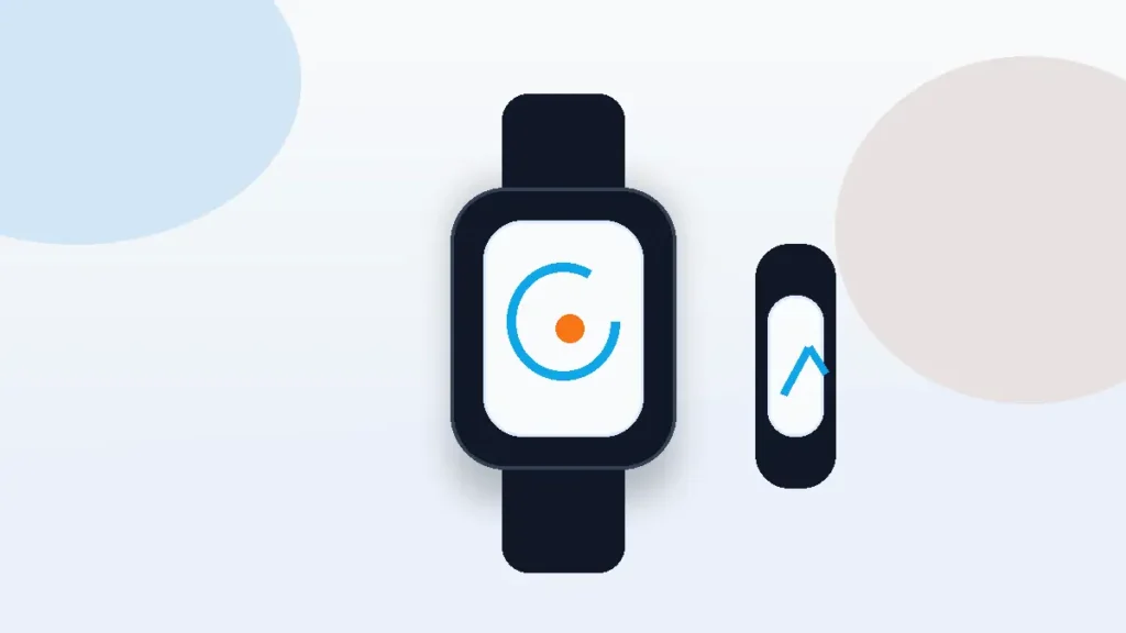 Smartwatch and fitness tracker representing everyday activity tracking